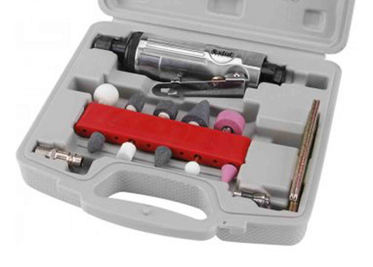 KIT DE ESMERIL RECTO NEUMATICO 16PZS RAIZ 1/4" EP