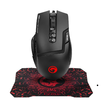 Kit Mouse Usb+Pad Marvo Gaming M355