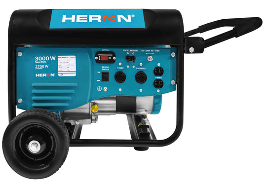 GENERADOR ELECTRICO HERON MOTOR 6.5HP 3000W