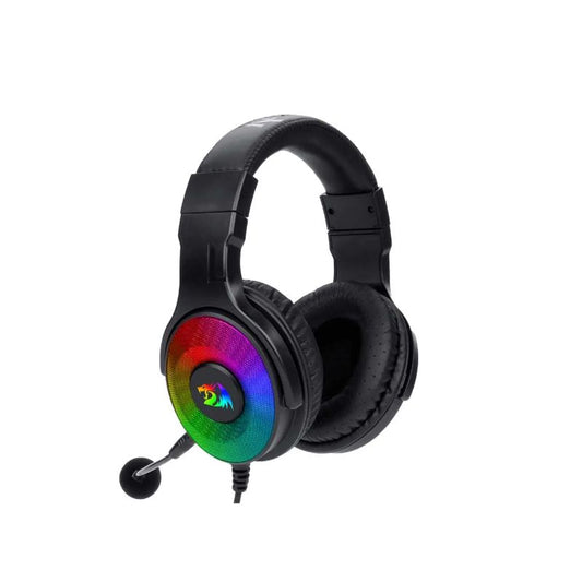 Audifono Redragon Gaming Pandora 3.5Mm Negro Con Microfono Rgb H350