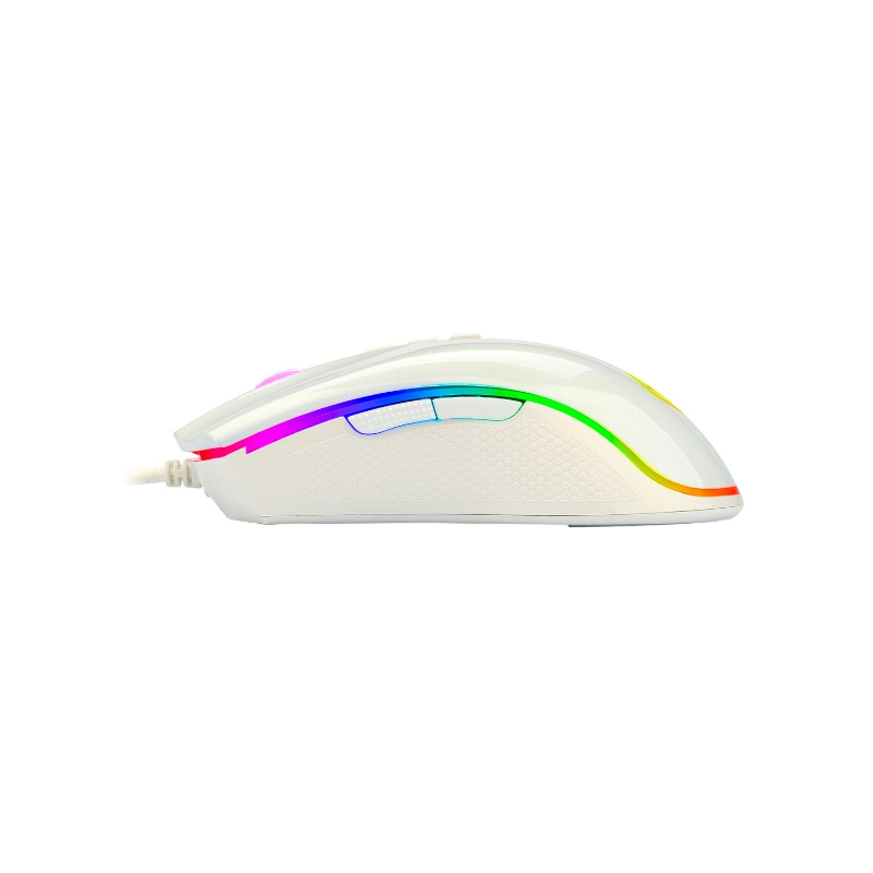 Mouse Redragon Gaming Cobra Chroma Usb Blanco Rgb M711 Dpi 500-5000