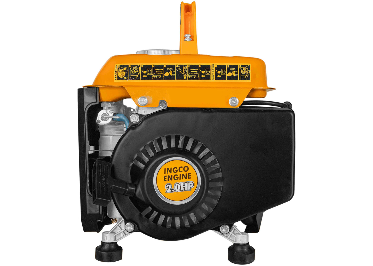 GENERADOR ELECTRICO INGCO 0.8KW DE 2.0HP 650W